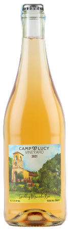 2021 Mourvèdre Sparkling Rosé, Camp Lucy Vineyard