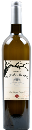 2020 Estate Picpoul Blanc, Lost Pirogue Vineyard